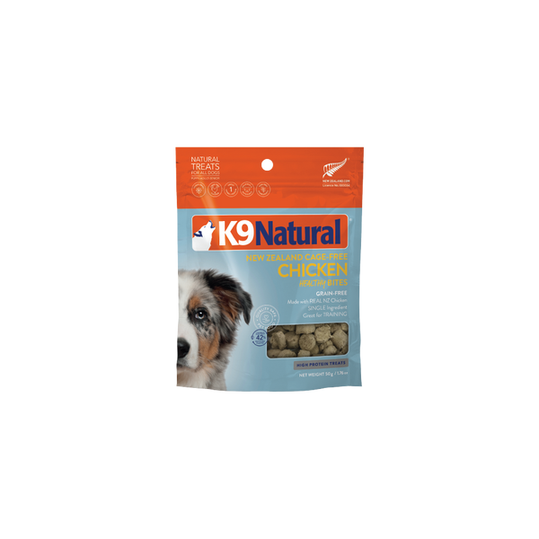 Chicken Healthy Bites Dog Treats K9 Natural