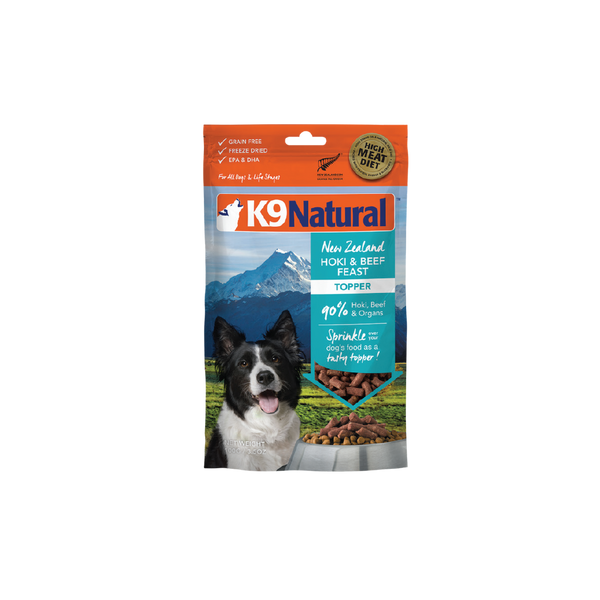 K9 natural frozen outlet dog food